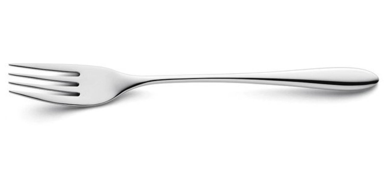 Cuba dinner fork 18/10, high-gloss