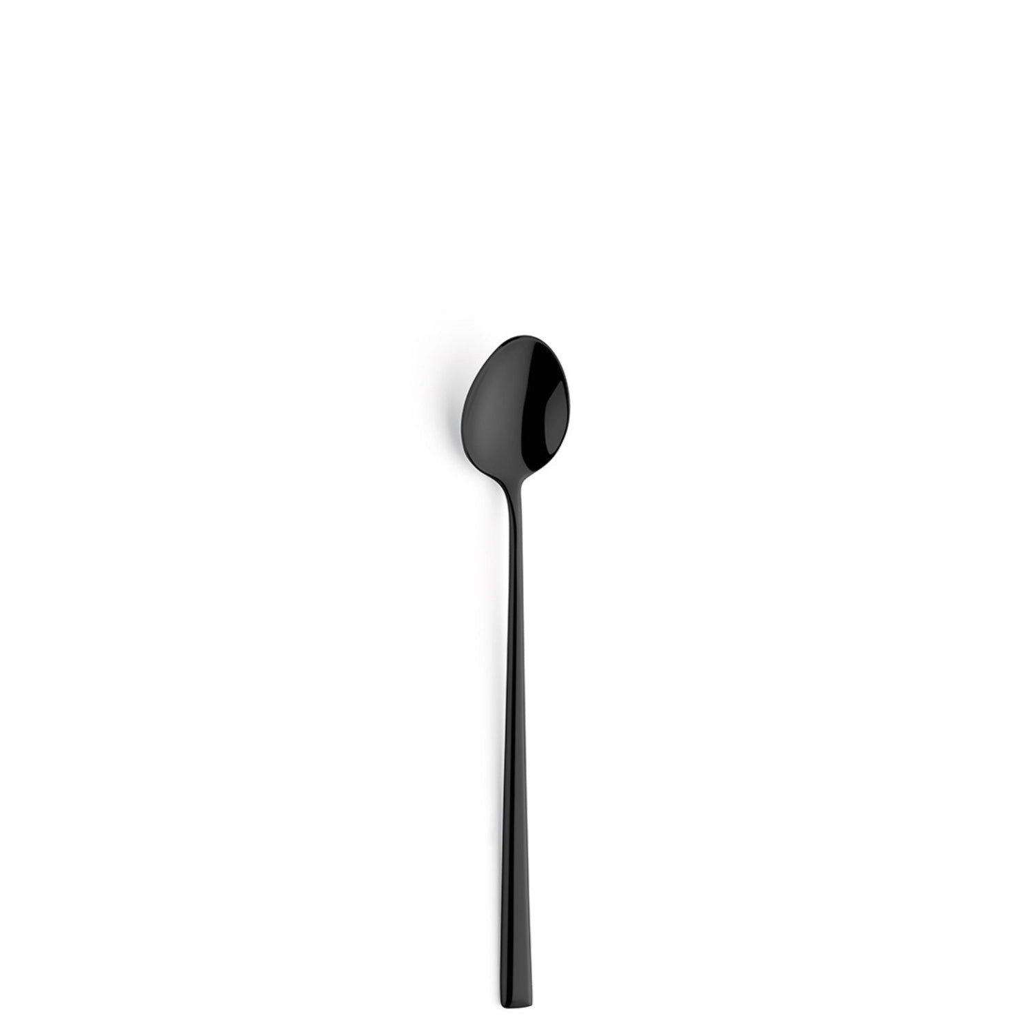 Metropolis PVD 18/10 Black Latte Macchiato Spoon, 18 cm
