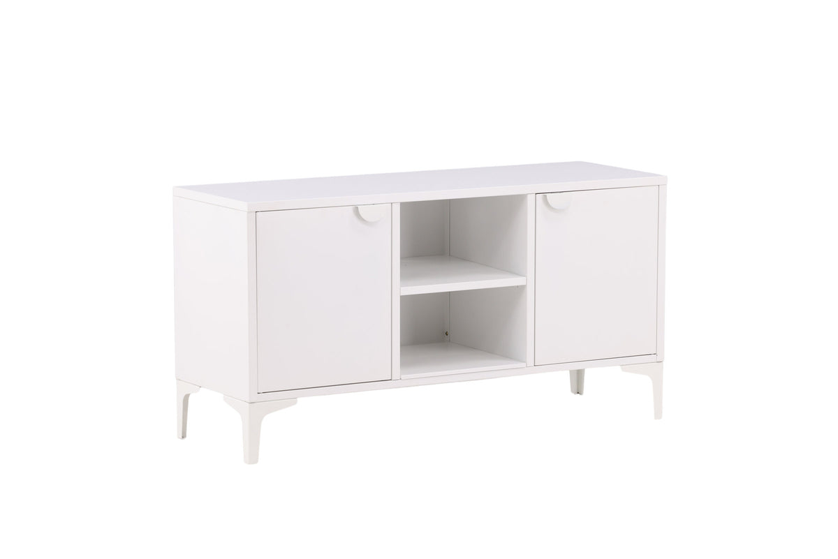 Piring TV Ständer in Weiss präsentiert im Onlineshop von KAQTU Design AG. TV-Möbel ist von Venture Home