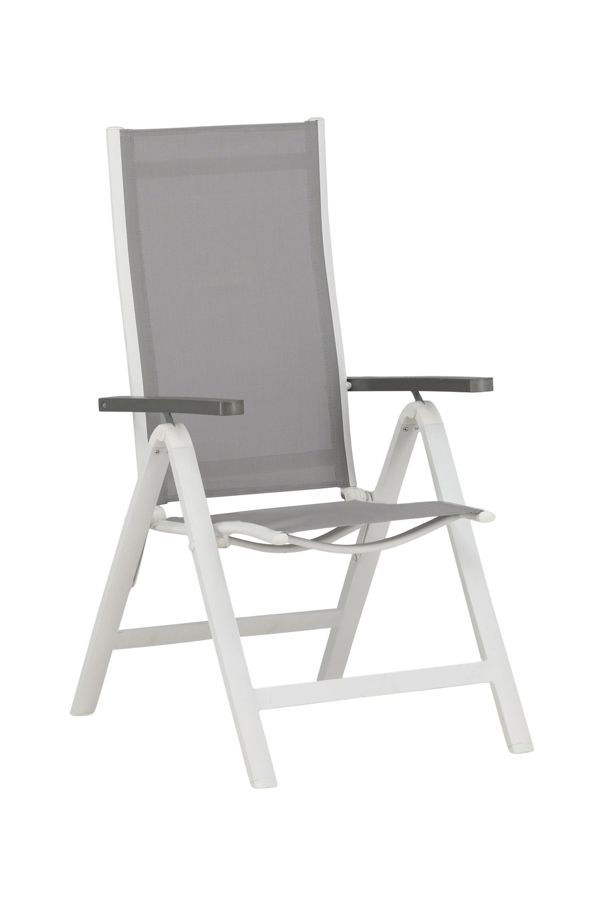 Albany Light Stuhl in Grau präsentiert im Onlineshop von KAQTU Design AG. Gartenstuhl mit Armlehnen ist von Venture Home