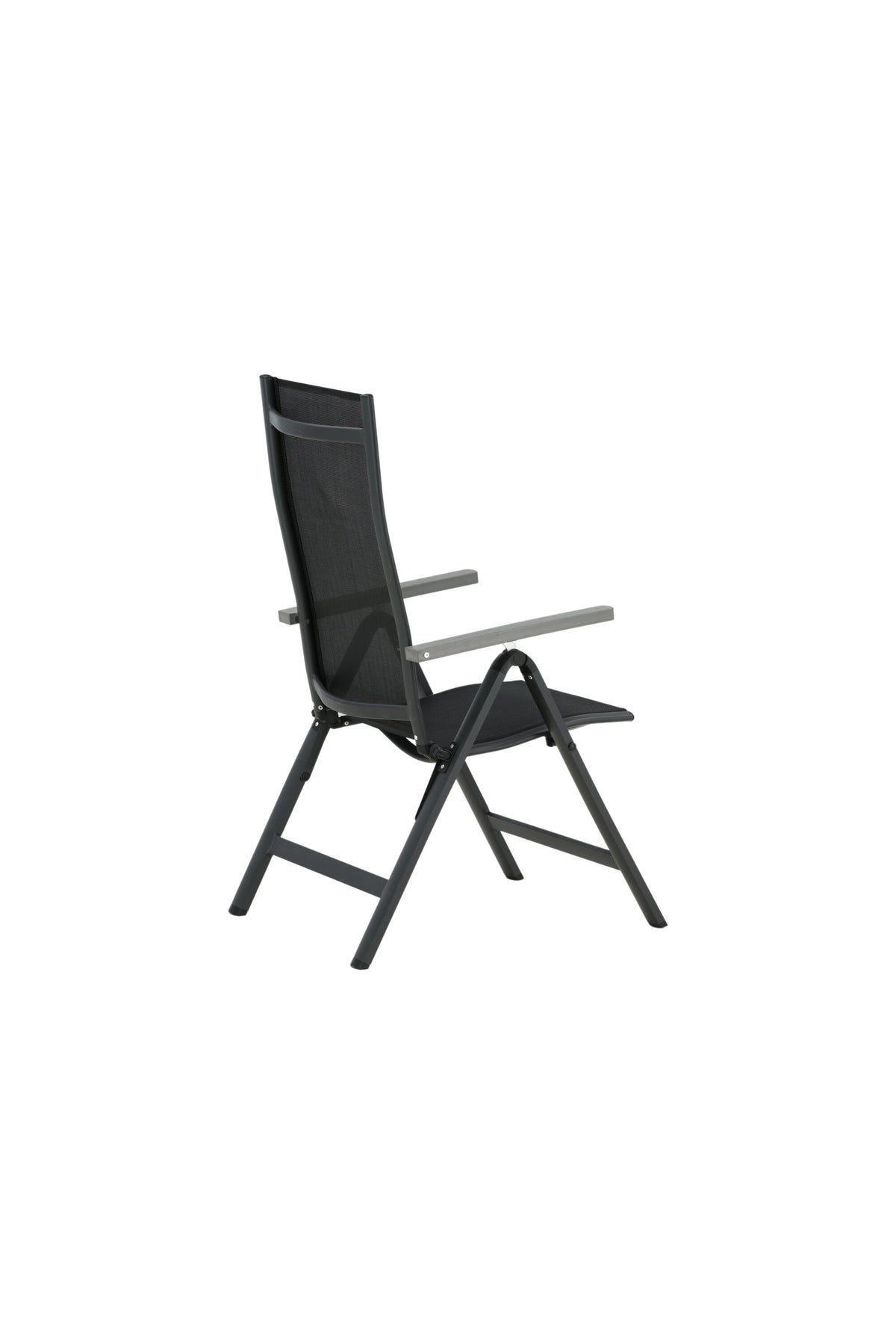 Albany Light Stuhl in Schwarz präsentiert im Onlineshop von KAQTU Design AG. Gartenstuhl mit Armlehnen ist von Venture Home