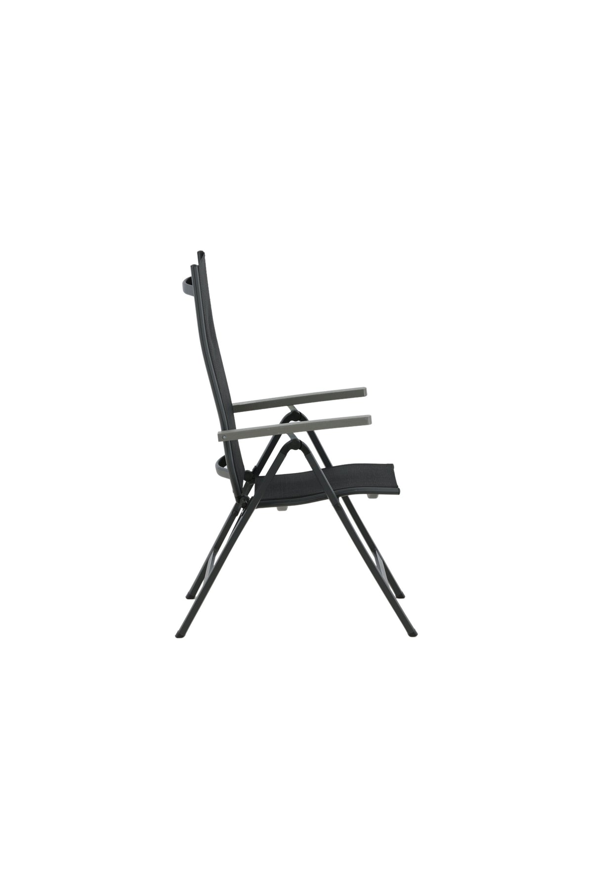Albany Light Stuhl in Schwarz präsentiert im Onlineshop von KAQTU Design AG. Gartenstuhl mit Armlehnen ist von Venture Home