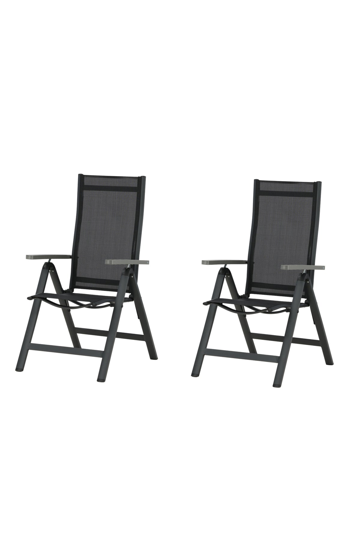 Albany Light Stuhl in Schwarz präsentiert im Onlineshop von KAQTU Design AG. Gartenstuhl mit Armlehnen ist von Venture Home