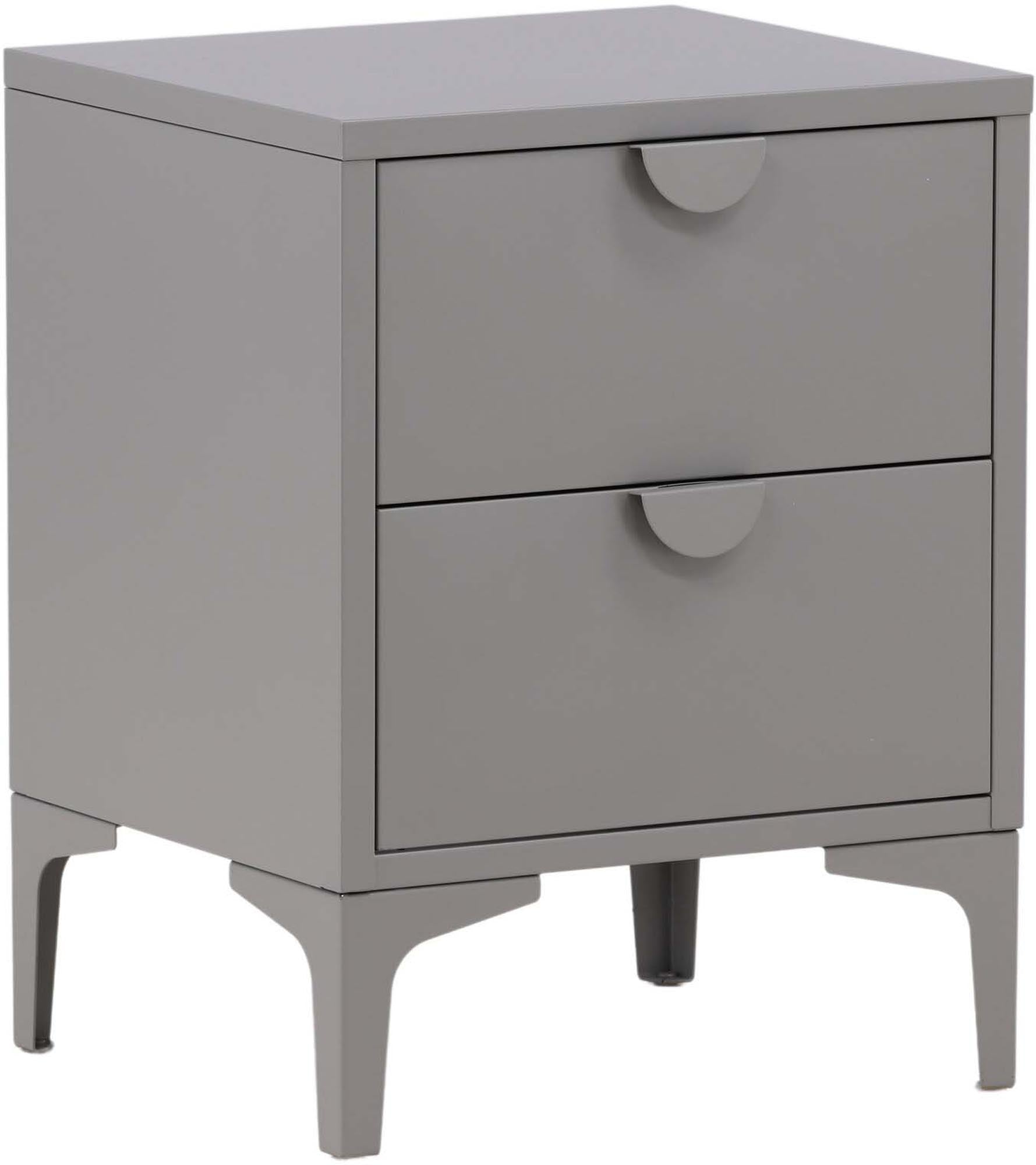 Erleben Sie den Piring 2 Korpus von Venture Home: Robuster Stahl, schlichte Eleganz in Beige, praktische Schubladen und vielseitige Einsatzmöglichkeiten für Ihr Zuhause.