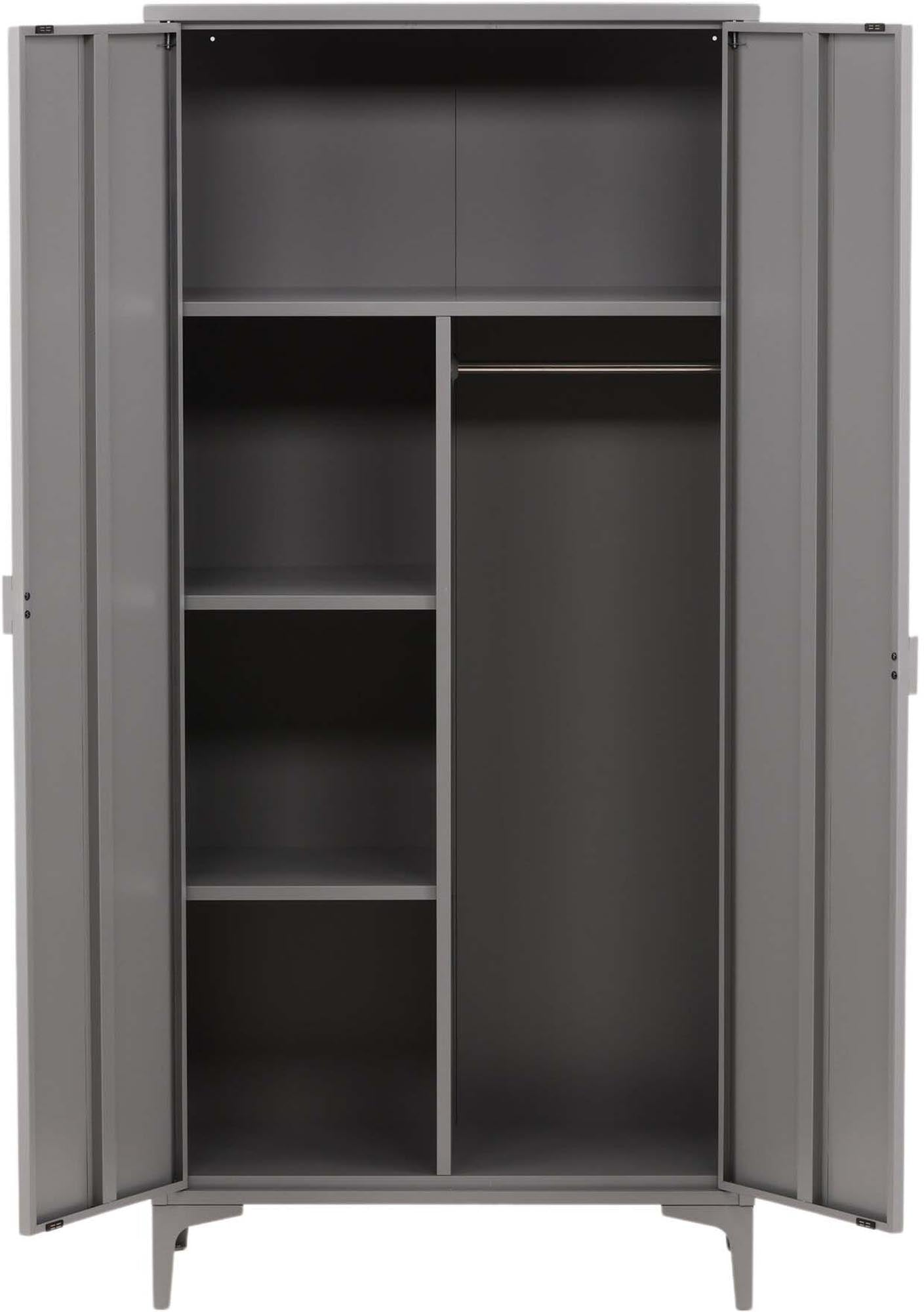 Elegante Piring Garderobe von Venture Home in zeitlosem Beige.