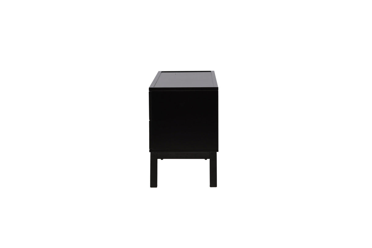 Alcoa Kabinett in Schwarz präsentiert im Onlineshop von KAQTU Design AG. Regal Zubehör ist von Venture Home