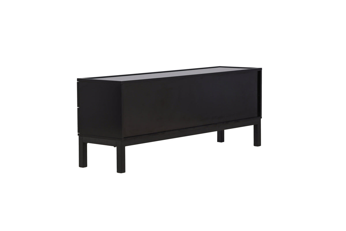 Alcoa Kabinett in Schwarz präsentiert im Onlineshop von KAQTU Design AG. Regal Zubehör ist von Venture Home
