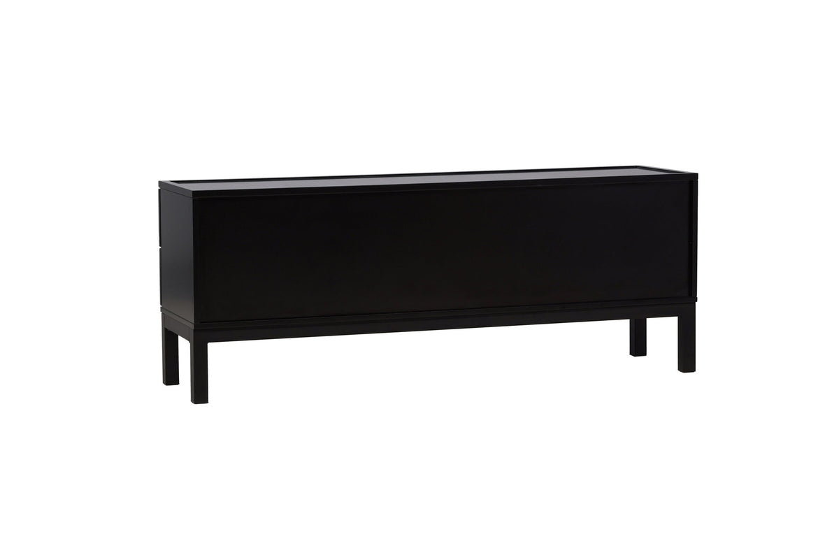 Alcoa Kabinett in Schwarz präsentiert im Onlineshop von KAQTU Design AG. Regal Zubehör ist von Venture Home