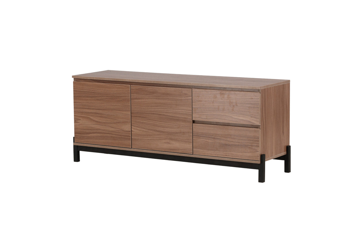 Corpus Sideboard in Nussbaum präsentiert im Onlineshop von KAQTU Design AG. Sideboard ist von Venture Home