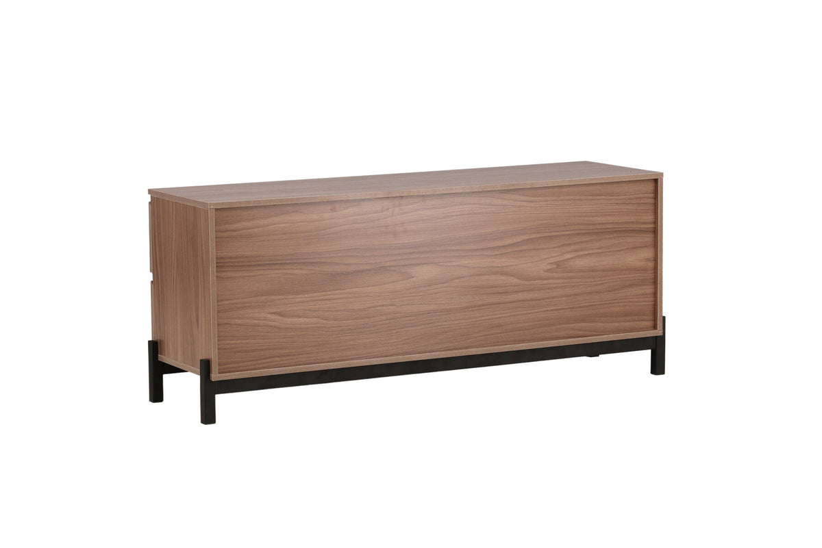 Corpus Sideboard in Nussbaum präsentiert im Onlineshop von KAQTU Design AG. Sideboard ist von Venture Home