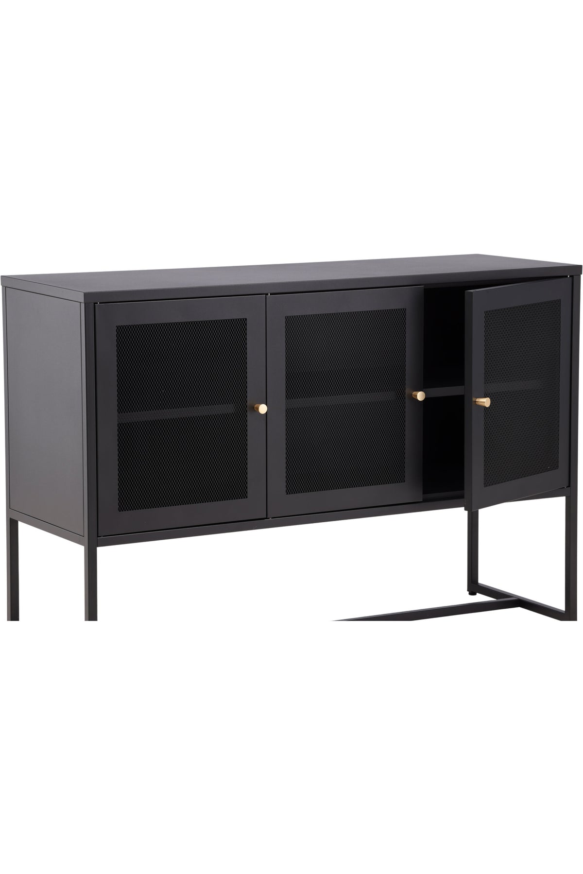 Malla Kabinett in Schwarz präsentiert im Onlineshop von KAQTU Design AG. Cabinet ist von Venture Home