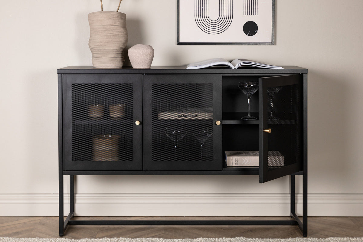 Malla Kabinett in Schwarz präsentiert im Onlineshop von KAQTU Design AG. Cabinet ist von Venture Home