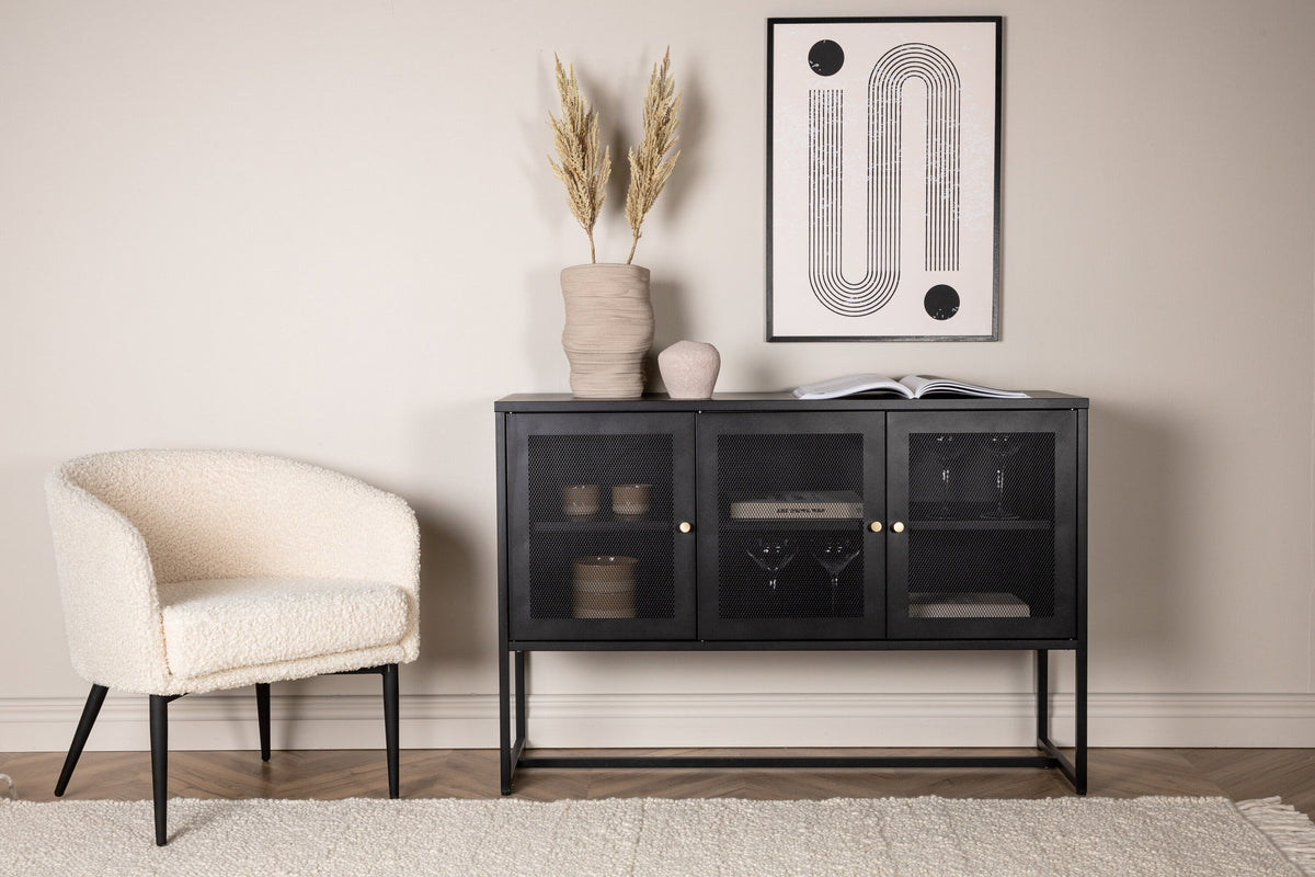 Malla Kabinett in Schwarz präsentiert im Onlineshop von KAQTU Design AG. Cabinet ist von Venture Home