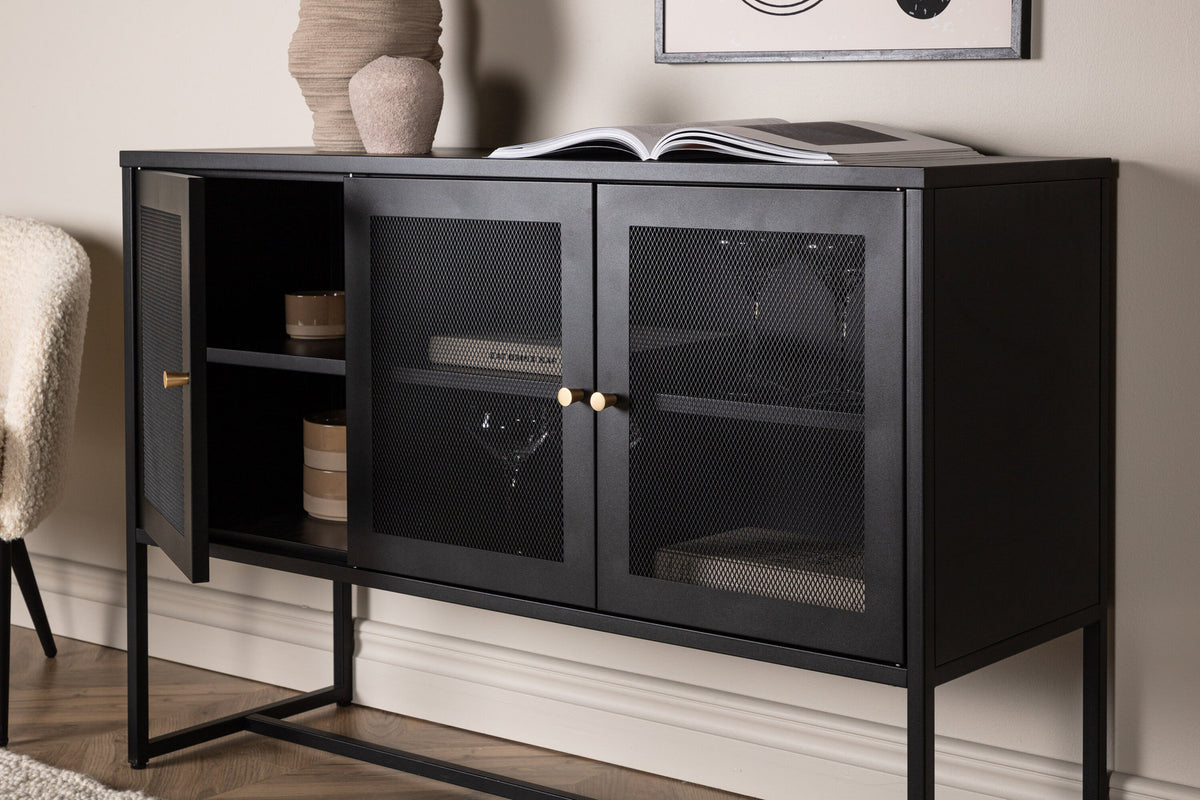 Malla Kabinett in Schwarz präsentiert im Onlineshop von KAQTU Design AG. Cabinet ist von Venture Home