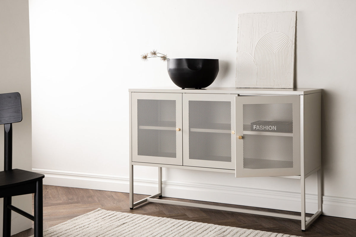 Malla Kabinett in Beige präsentiert im Onlineshop von KAQTU Design AG. Cabinet ist von Venture Home