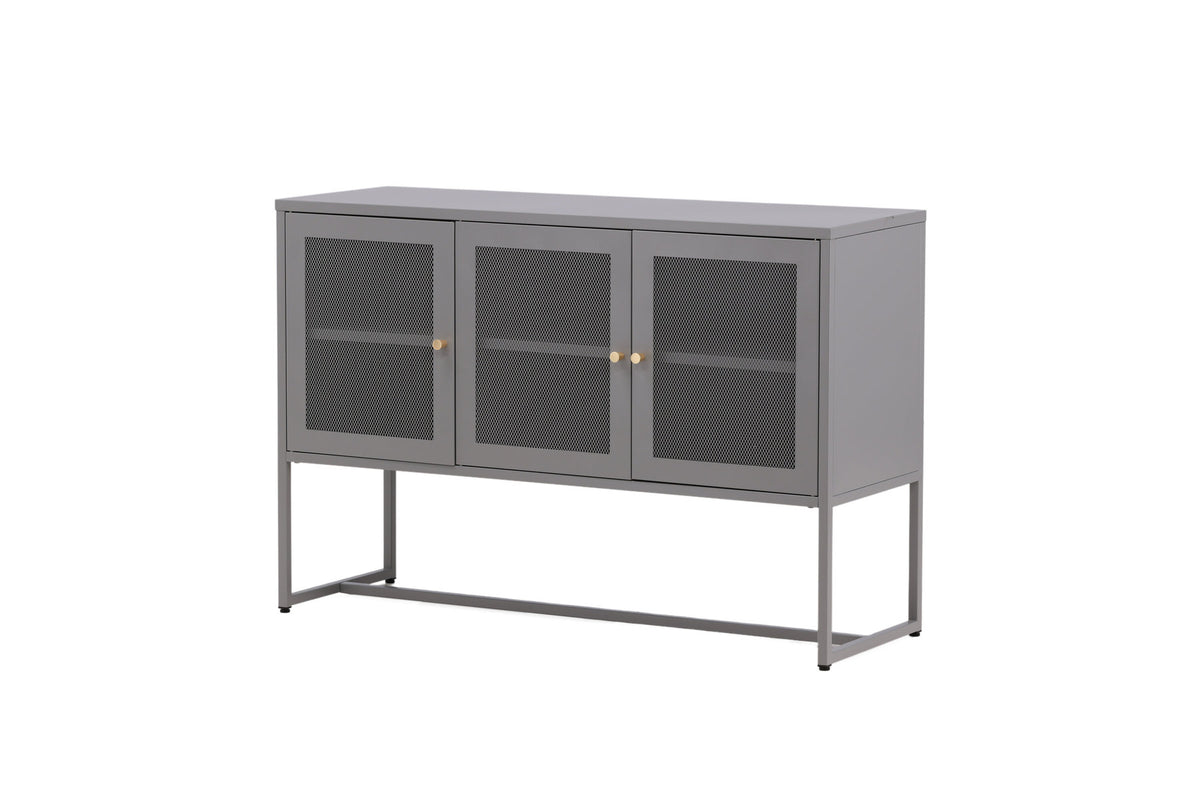 Malla Kabinett in Hellgrau präsentiert im Onlineshop von KAQTU Design AG. Cabinet ist von Venture Home