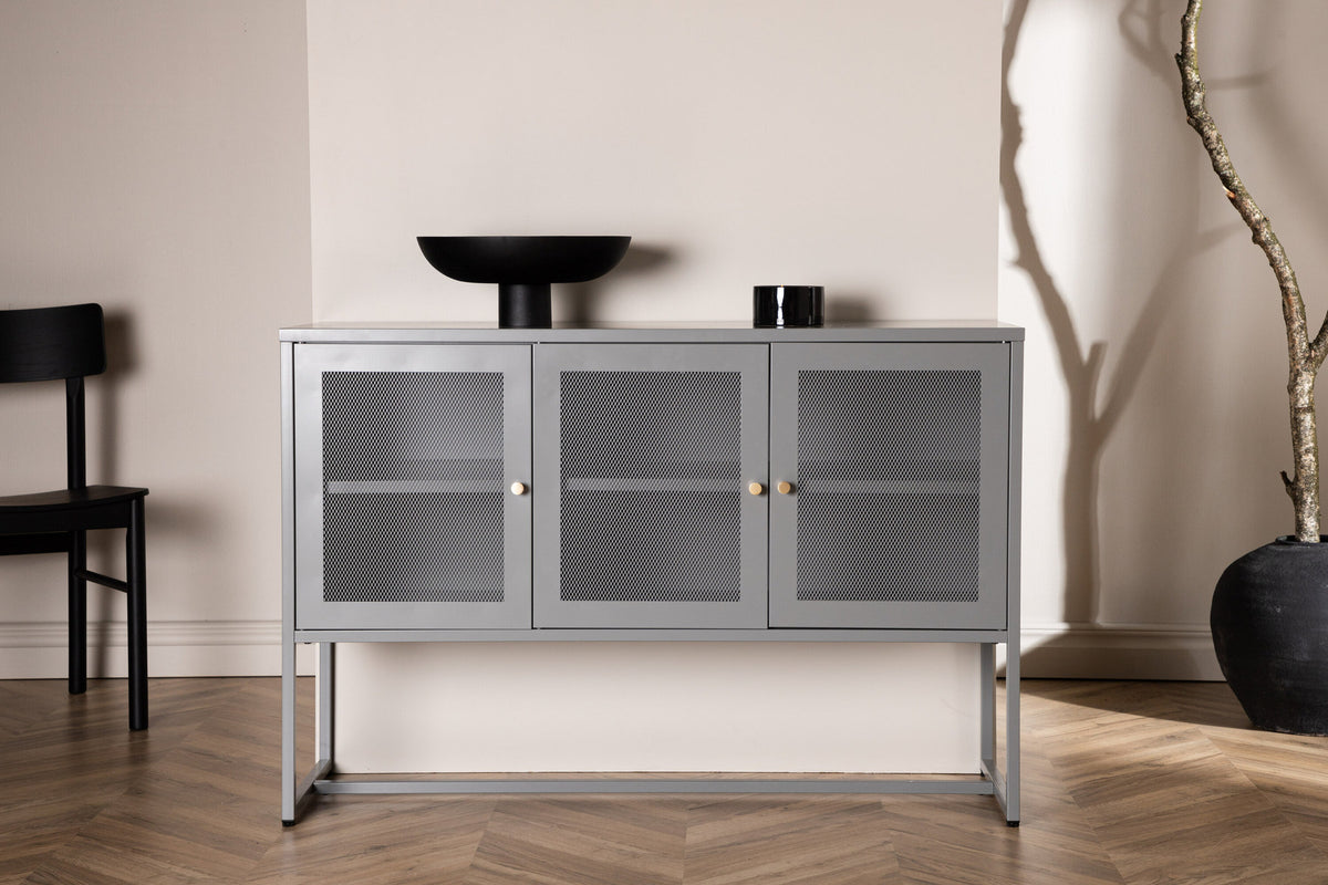 Malla Kabinett in Hellgrau präsentiert im Onlineshop von KAQTU Design AG. Cabinet ist von Venture Home