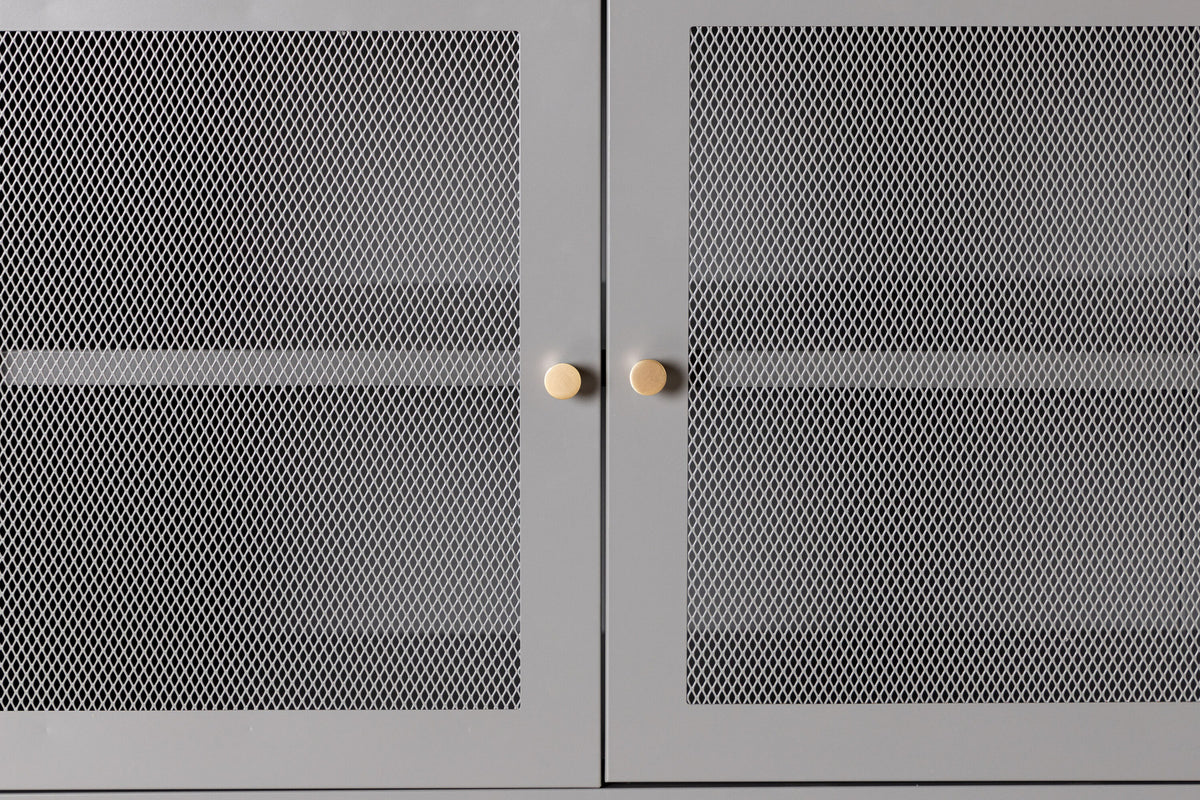 Malla Kabinett in Hellgrau präsentiert im Onlineshop von KAQTU Design AG. Cabinet ist von Venture Home