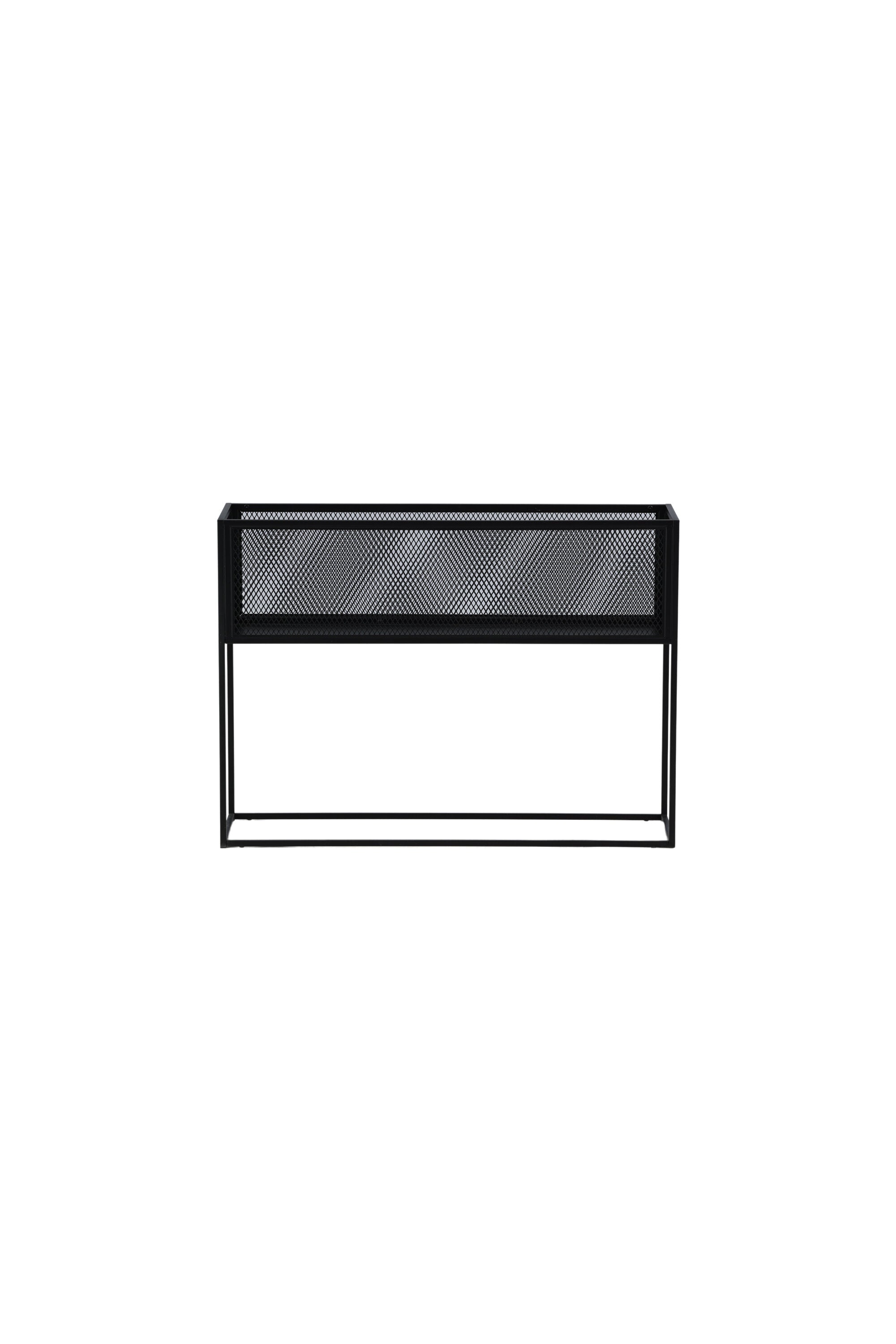 Netz Blumenregal in Schwarz präsentiert im Onlineshop von KAQTU Design AG. Standregal ist von Venture Home