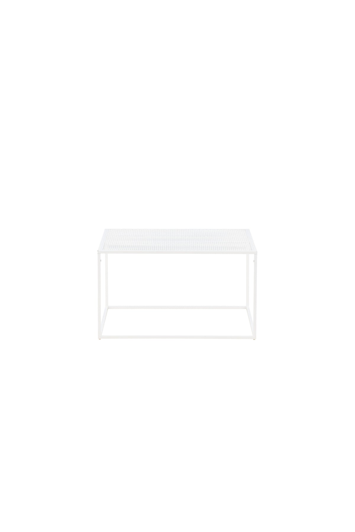 Netz Coffee Tisch in Weiss präsentiert im Onlineshop von KAQTU Design AG. Beistelltisch ist von Venture Home