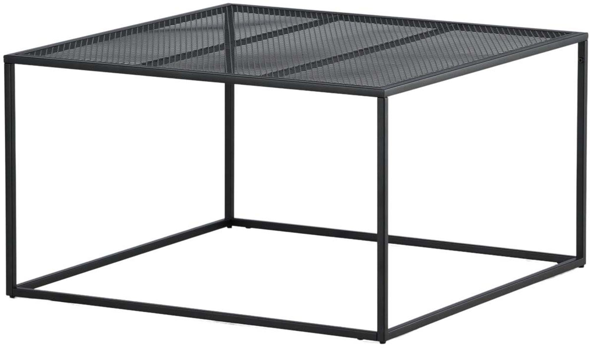 Stilvoller Netz Coffee Tisch von Venture Home aus robustem Stahl. Minimalistisches Design mit praktischer Gitterablage für jedes Zuhause.