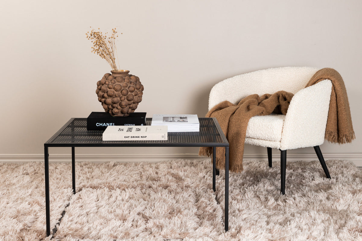 Netz Coffee Tisch in Schwarz präsentiert im Onlineshop von KAQTU Design AG. Beistelltisch ist von Venture Home