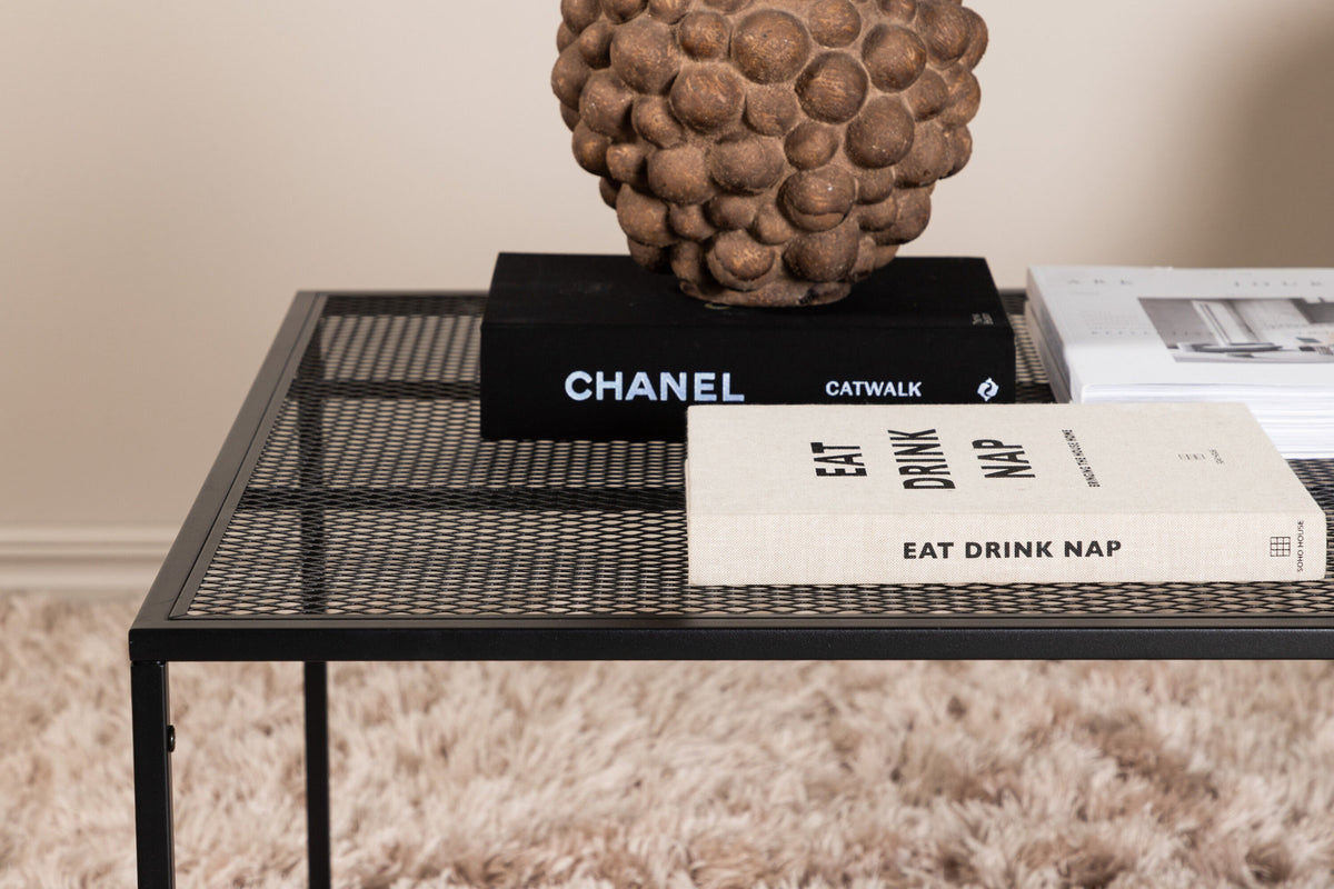 Netz Coffee Tisch in Schwarz präsentiert im Onlineshop von KAQTU Design AG. Beistelltisch ist von Venture Home