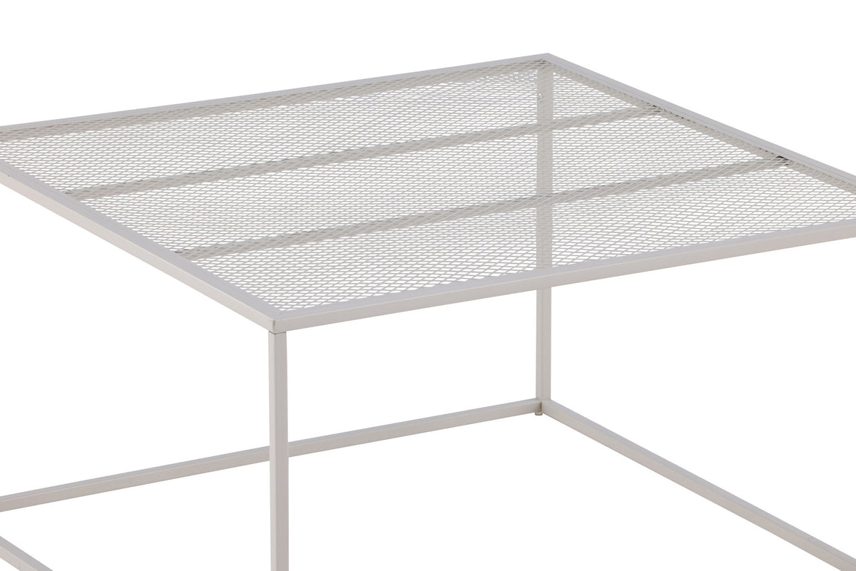 Netz Coffee Tisch in Beige präsentiert im Onlineshop von KAQTU Design AG. Beistelltisch ist von Venture Home