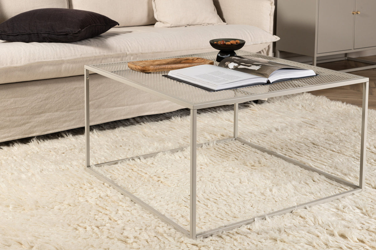 Netz Coffee Tisch in Beige präsentiert im Onlineshop von KAQTU Design AG. Beistelltisch ist von Venture Home