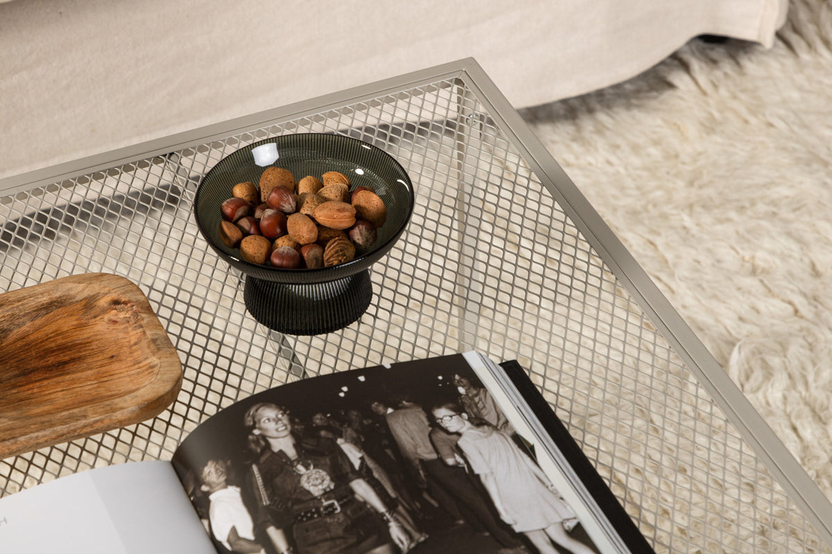 Netz Coffee Tisch in Beige präsentiert im Onlineshop von KAQTU Design AG. Beistelltisch ist von Venture Home