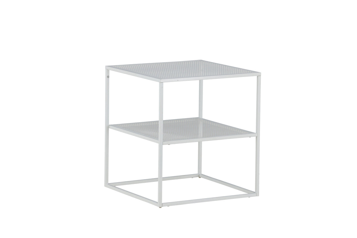 Netz Beistelltisch in Weiss präsentiert im Onlineshop von KAQTU Design AG. Beistelltisch ist von Venture Home