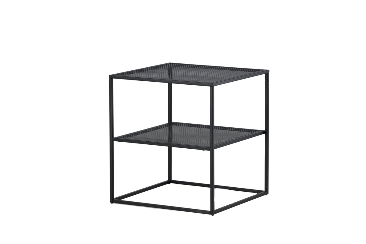 Netz Beistelltisch in Schwarz präsentiert im Onlineshop von KAQTU Design AG. Beistelltisch ist von Venture Home