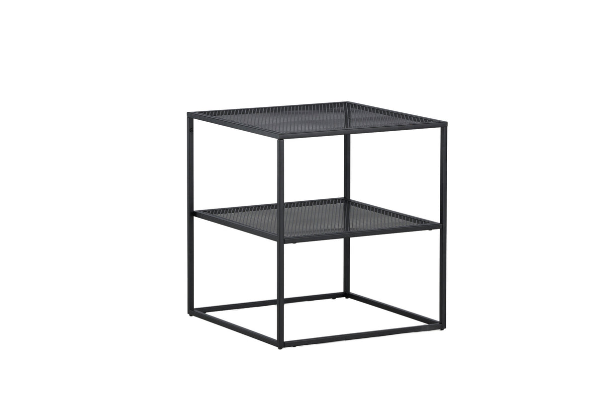 Netz Beistelltisch in Schwarz präsentiert im Onlineshop von KAQTU Design AG. Beistelltisch ist von Venture Home