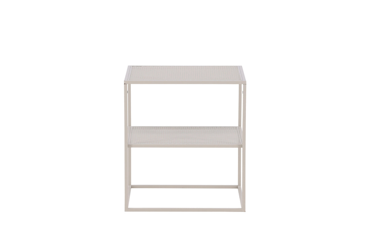 Netz Beistelltisch in Beige präsentiert im Onlineshop von KAQTU Design AG. Beistelltisch ist von Venture Home