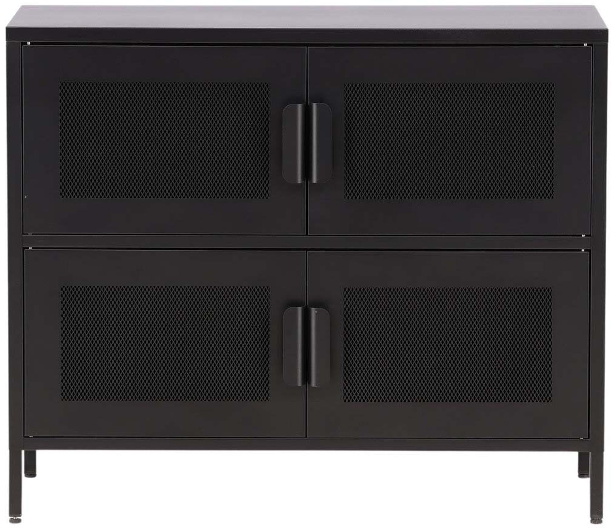 Der Nett Kabinett von Venture Home vereint modernes Design und praktische Aufbewahrung. Ideal für jeden Raum, pflegeleicht und stilvoll.