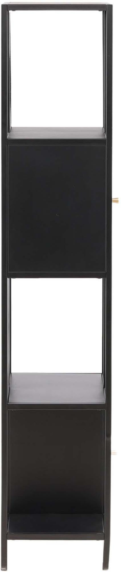 Entdecken Sie das Nett Regal von Venture Home: Ein elegantes, platzsparendes Möbelstück aus robustem Stahl, ideal für stilvolle Akzente in jedem Raum.