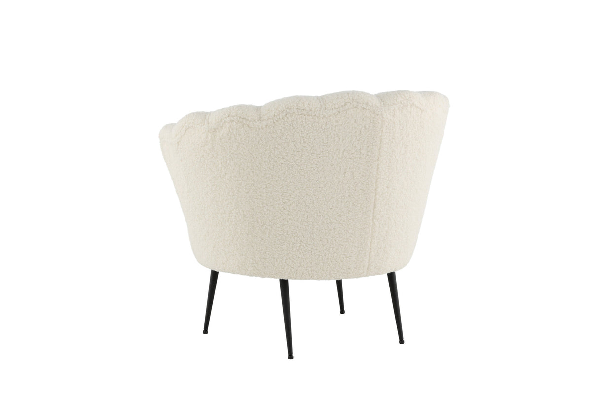 Calais Sessel in Weiss präsentiert im Onlineshop von KAQTU Design AG. Sessel mit Armlehnen ist von Venture Home