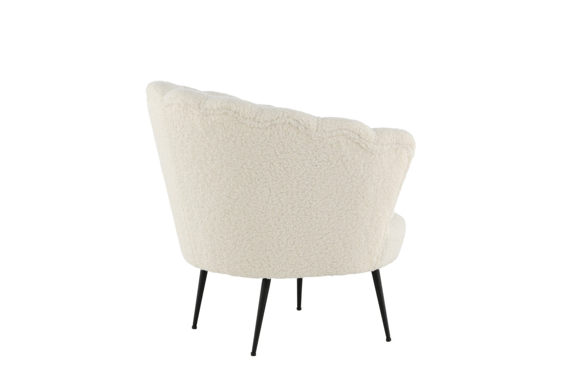 Calais Sessel in Weiss präsentiert im Onlineshop von KAQTU Design AG. Sessel mit Armlehnen ist von Venture Home