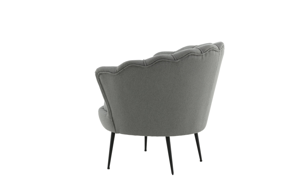 Calais Sessel in Grau präsentiert im Onlineshop von KAQTU Design AG. Sessel mit Armlehnen ist von Venture Home
