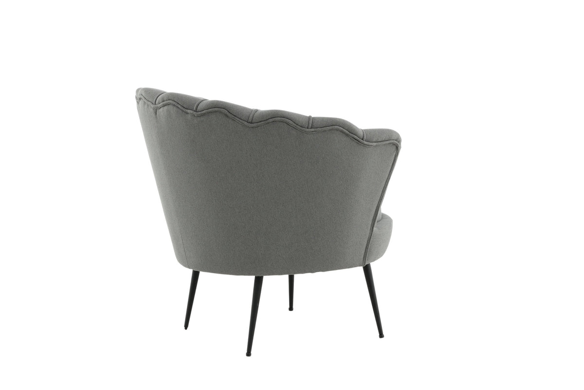 Calais Sessel in Grau präsentiert im Onlineshop von KAQTU Design AG. Sessel mit Armlehnen ist von Venture Home