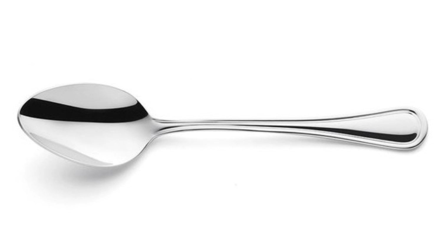 Haydn dessert spoon 18/10, high gloss