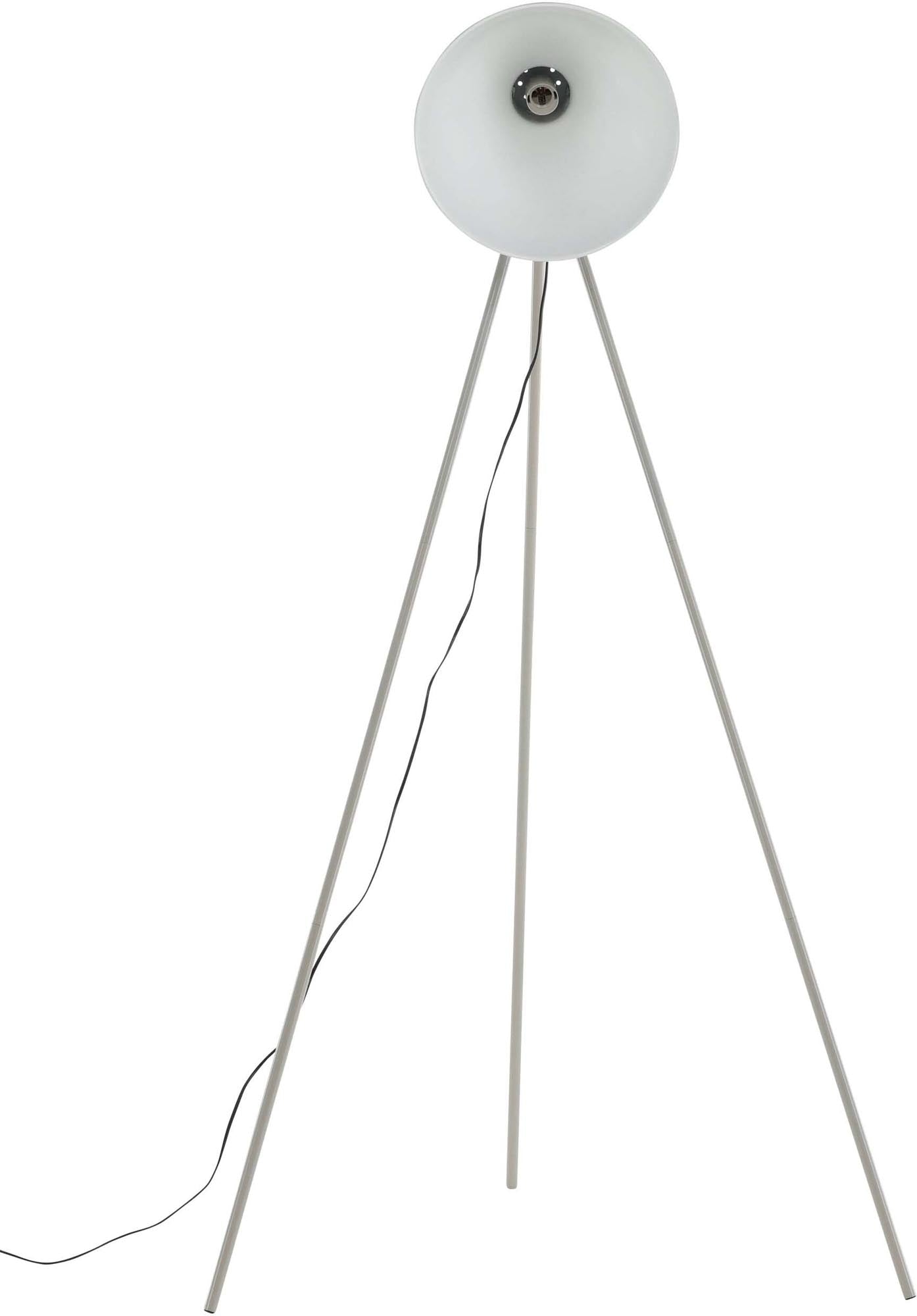 Die Tiv Stehleuchte von Venture Home: Elegantes Design, sanfte Beige-Töne, gleichmässige Lichtverteilung, ideal für jeden Raum.