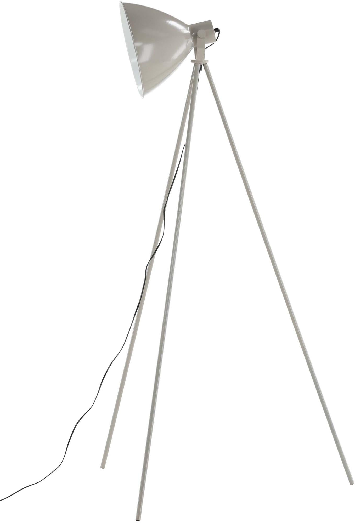 Stilvolle Tiv Stehleuchte von Venture Home mit drei stabilen Stahlbeinen. Schafft eine einladende Atmosphäre und passt zu jedem Einrichtungsstil.