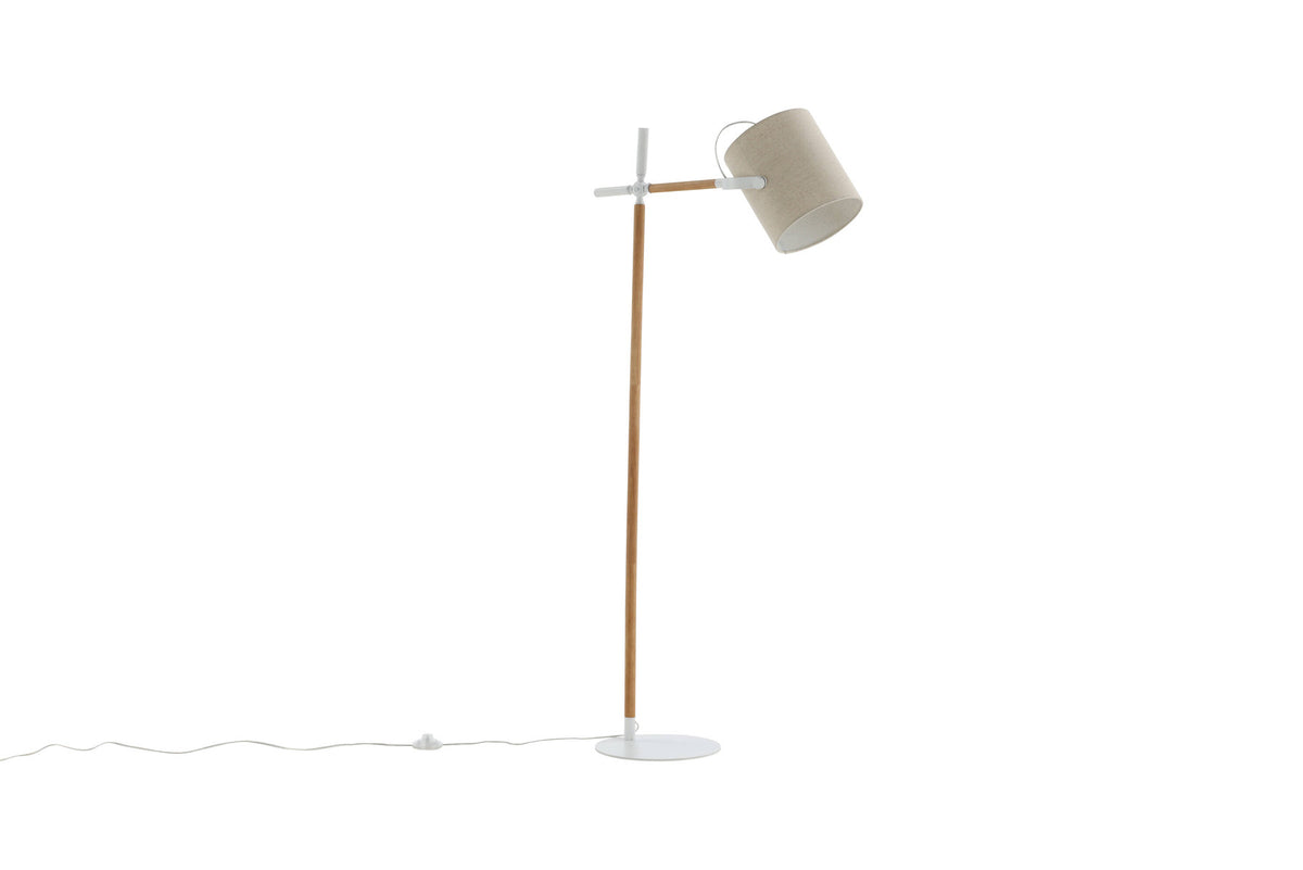 Dennis Stehleuchte in Weiss präsentiert im Onlineshop von KAQTU Design AG. Stehleuchte ist von Venture Home