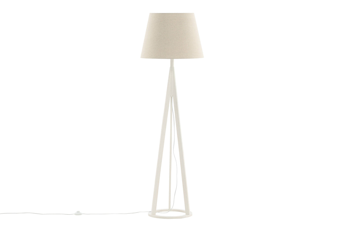 Kona Stehleuchte in Weiss präsentiert im Onlineshop von KAQTU Design AG. Stehleuchte ist von Venture Home