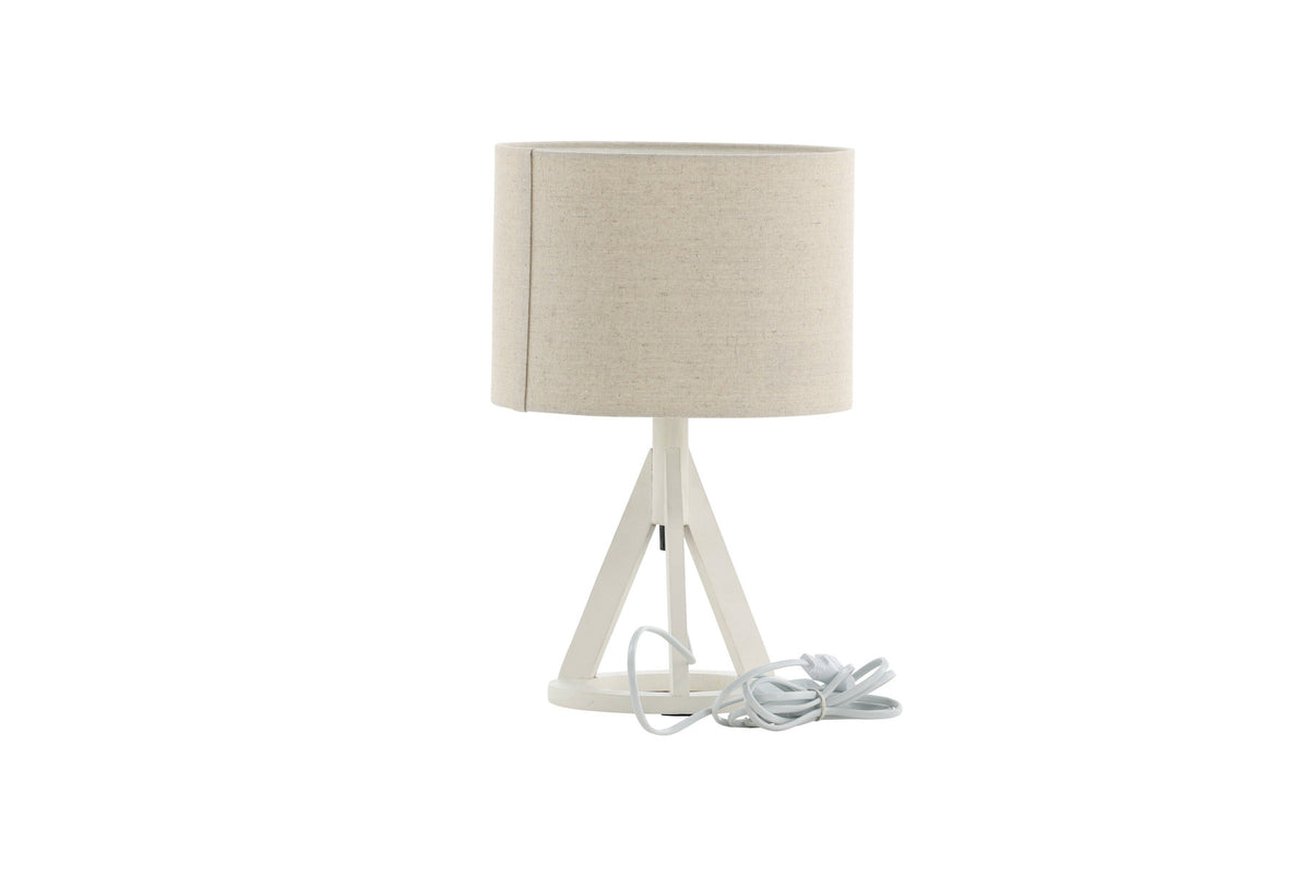 Kona Tischleuchte in Weiss präsentiert im Onlineshop von KAQTU Design AG. Tischleuchte ist von Venture Home