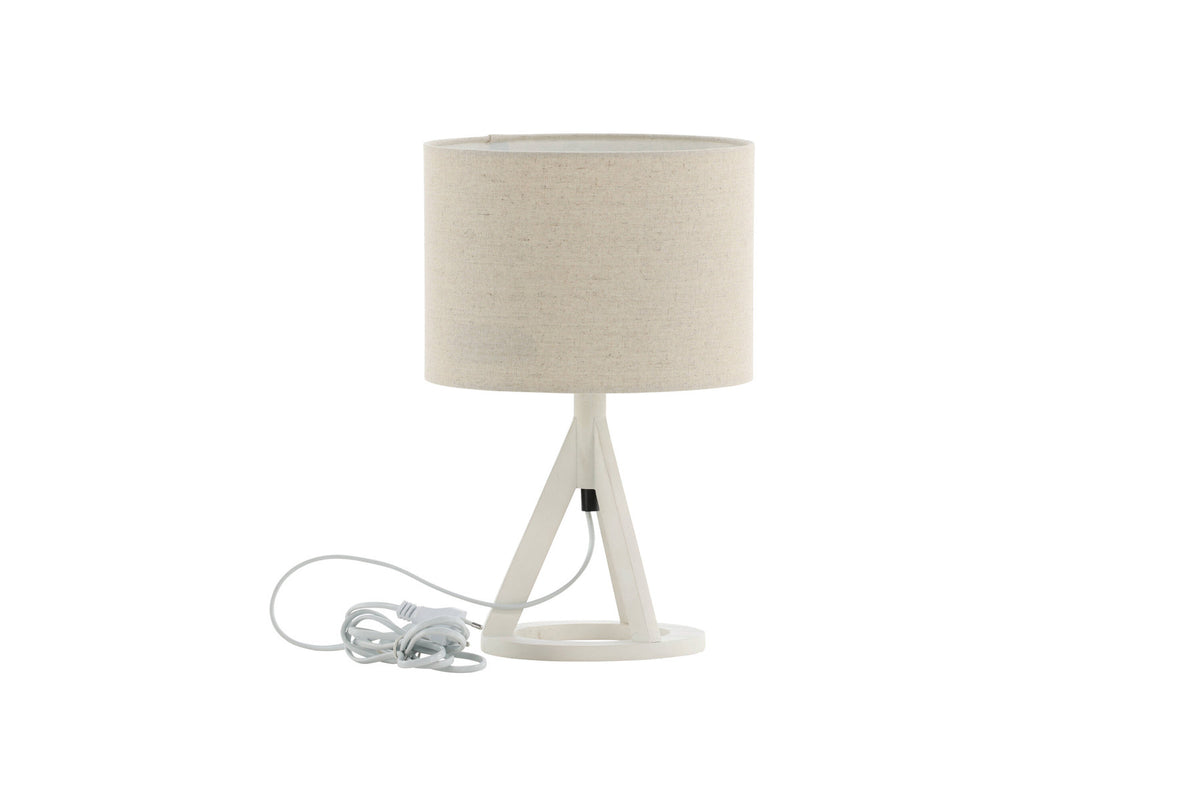 Kona Tischleuchte in Weiss präsentiert im Onlineshop von KAQTU Design AG. Tischleuchte ist von Venture Home