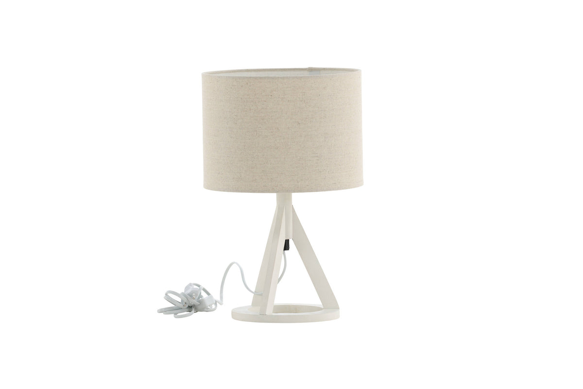 Kona Tischleuchte in Weiss präsentiert im Onlineshop von KAQTU Design AG. Tischleuchte ist von Venture Home