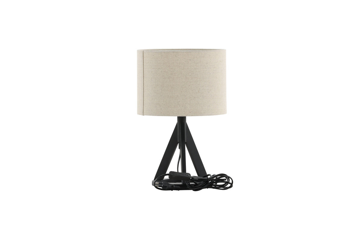 Kona Tischleuchte in Schwarz präsentiert im Onlineshop von KAQTU Design AG. Tischleuchte ist von Venture Home