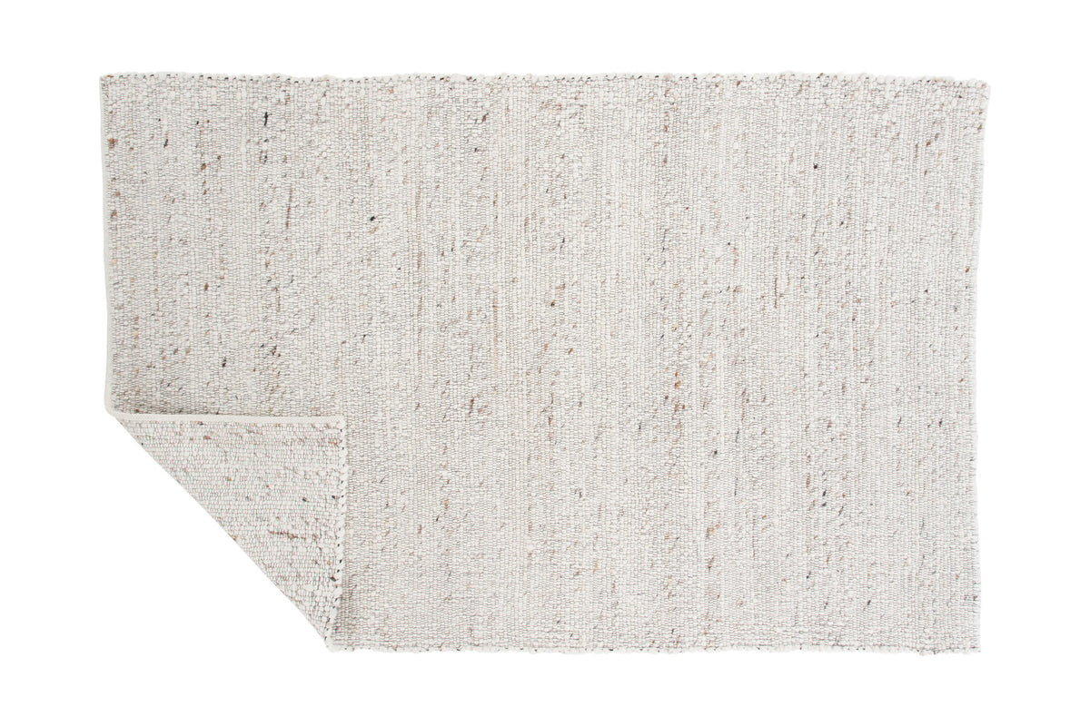 Loump Teppich in Beige/Weiss präsentiert im Onlineshop von KAQTU Design AG. Teppich ist von Venture Home